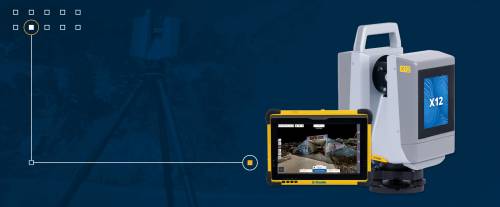 Trimble X12 3D-Laserscanning-System kommt auf den Markt