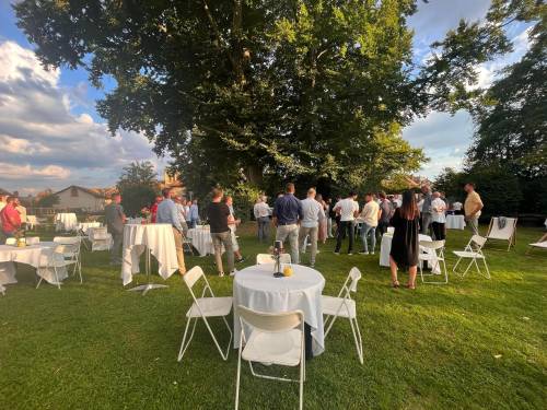 Gardenparty in La Sarraz